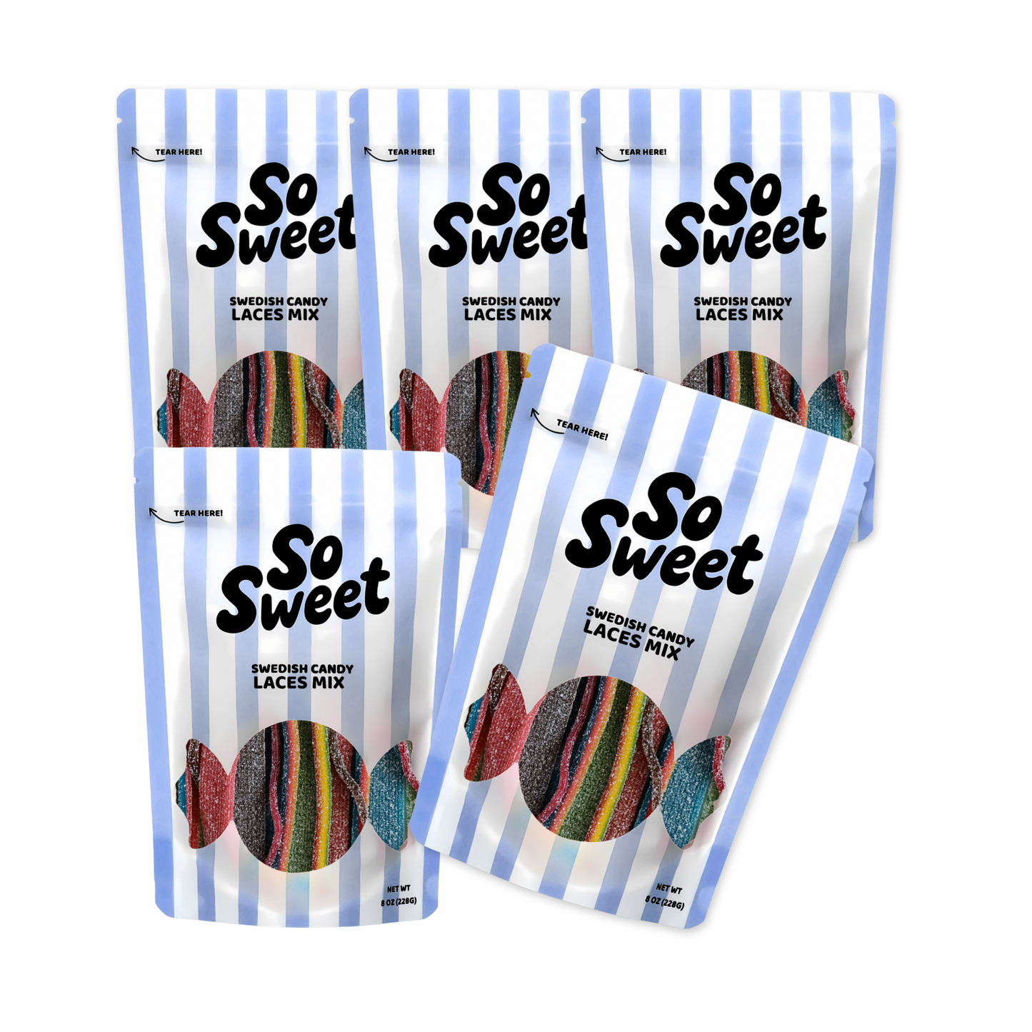 Swedish Candy 7oz Laces & Belts Mix