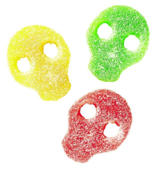 Sour Skulls Fruity & Sour