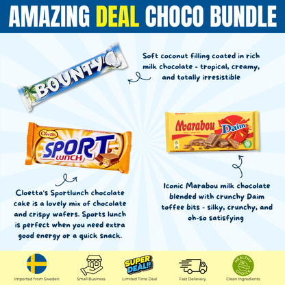 XXL Swedish Chocolate Bundle 3.7 lb