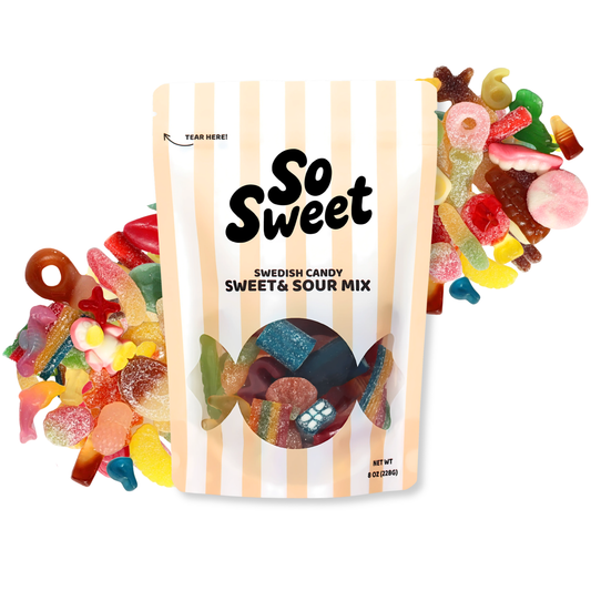 Swedish Candy Sweet & Sour 1/2lb Mix