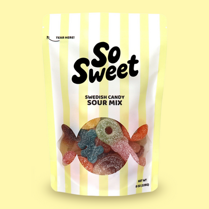 Swedish Candy 1/2lb Sour Mix
