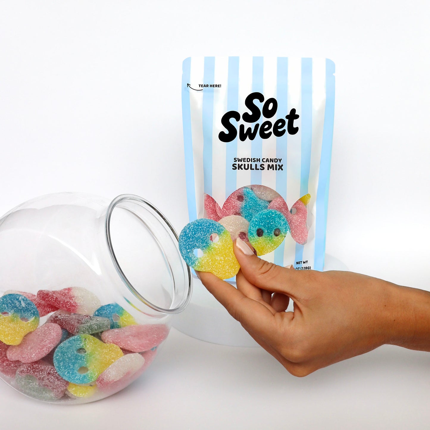 Swedish Candy Skulls Mix
