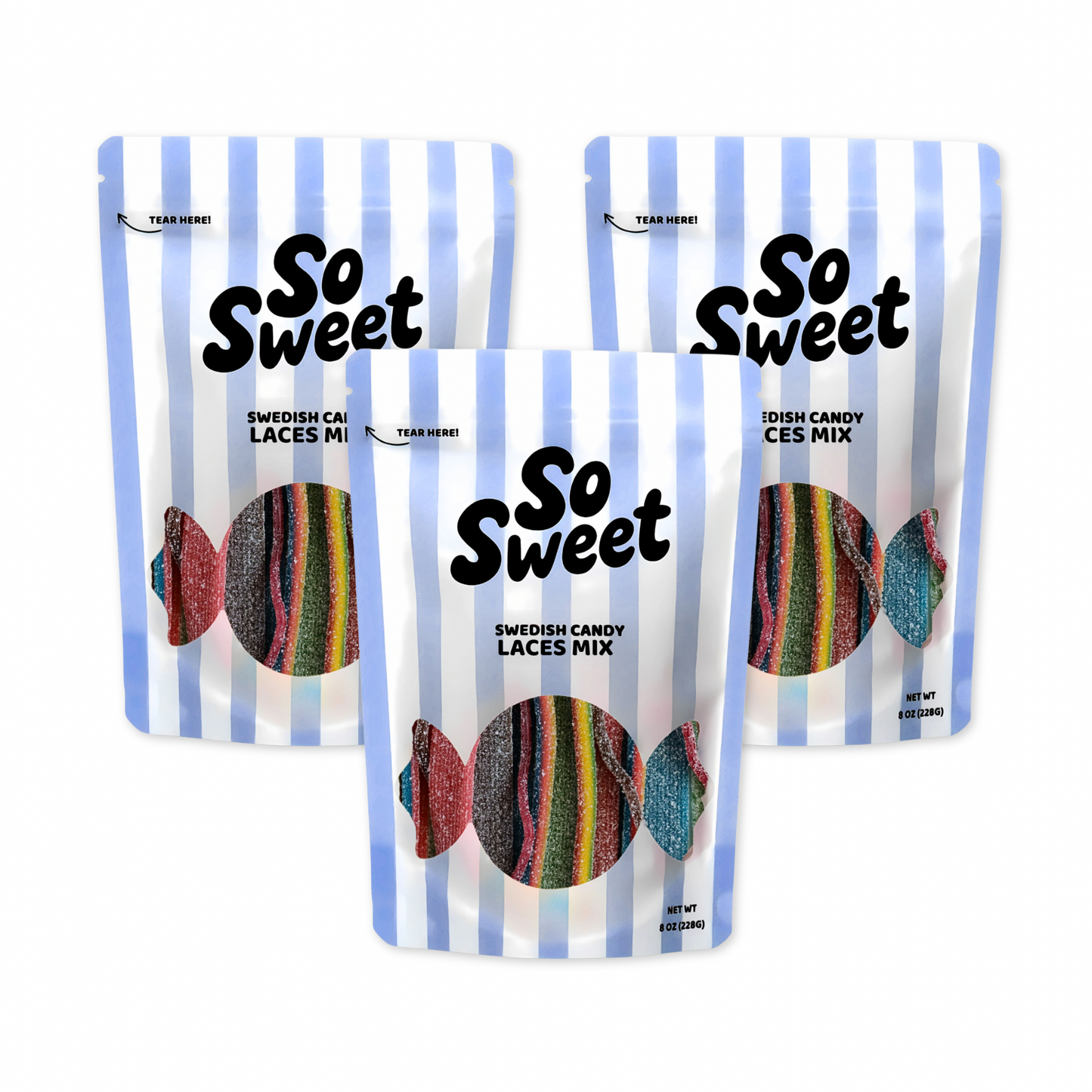 Swedish Candy 7oz Laces & Belts Mix