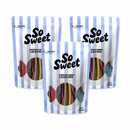 Swedish Candy 7oz Laces & Belts Mix