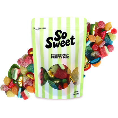 Swedish Candy 1/2lb Fruity Mix