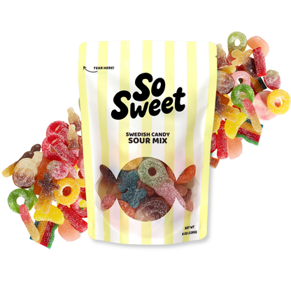 Swedish Candy 1/2lb Sour Mix