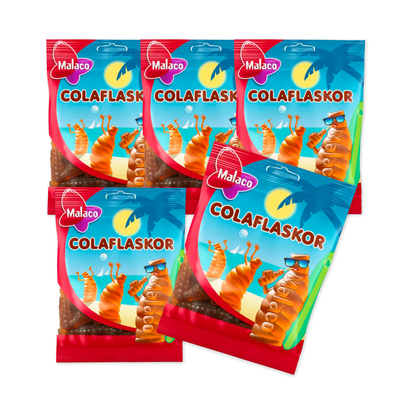 Malaco Cola Bottles