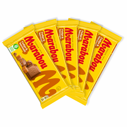 Marabou Fudge & Sea Salt 185g